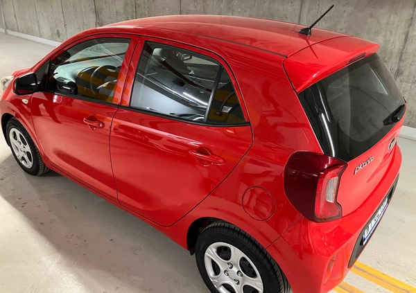 Kia Picanto cena 34400 przebieg: 49900, rok produkcji 2017 z Warszawa małe 154
